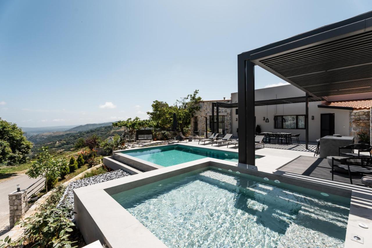 Eumelia Iconic Villa, With Heated Pool & Whirlpool, By Thinkvilla Ασή Γωνιά Εξωτερικό φωτογραφία