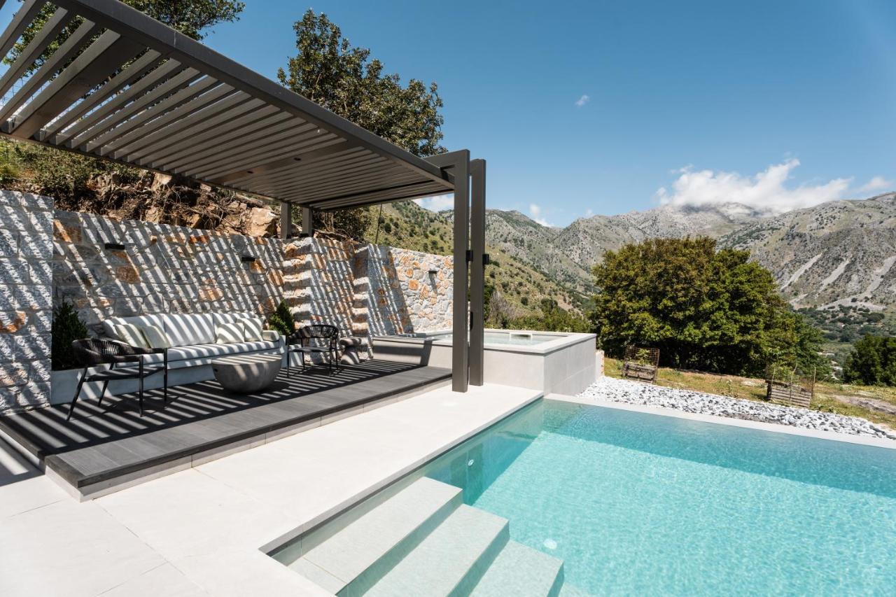 Eumelia Iconic Villa, With Heated Pool & Whirlpool, By Thinkvilla Ασή Γωνιά Εξωτερικό φωτογραφία